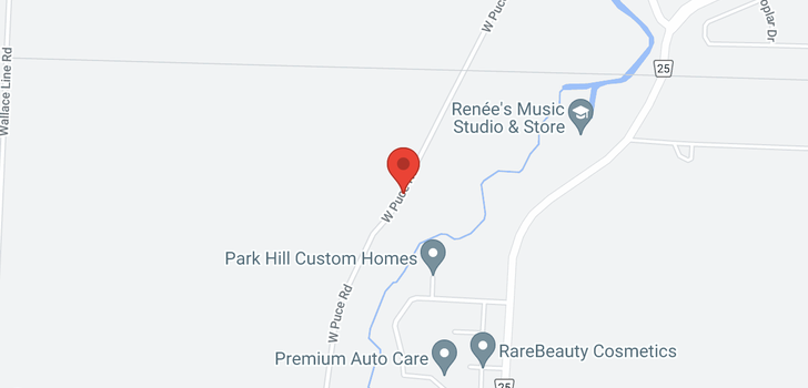 map of 480 WEST PUCE RIVER RD.